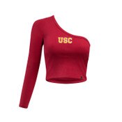 USC Trojans Women's Hype and Vice Cardinal Knock Out Long Sleeve Top